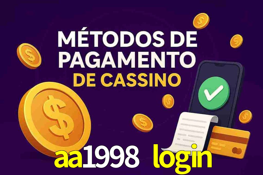 Métodos de Pagamento no aa1998 login